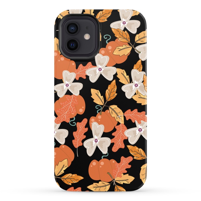 iPhone 12 StrongFit Pumpkin and Spice by Allgirls Studio