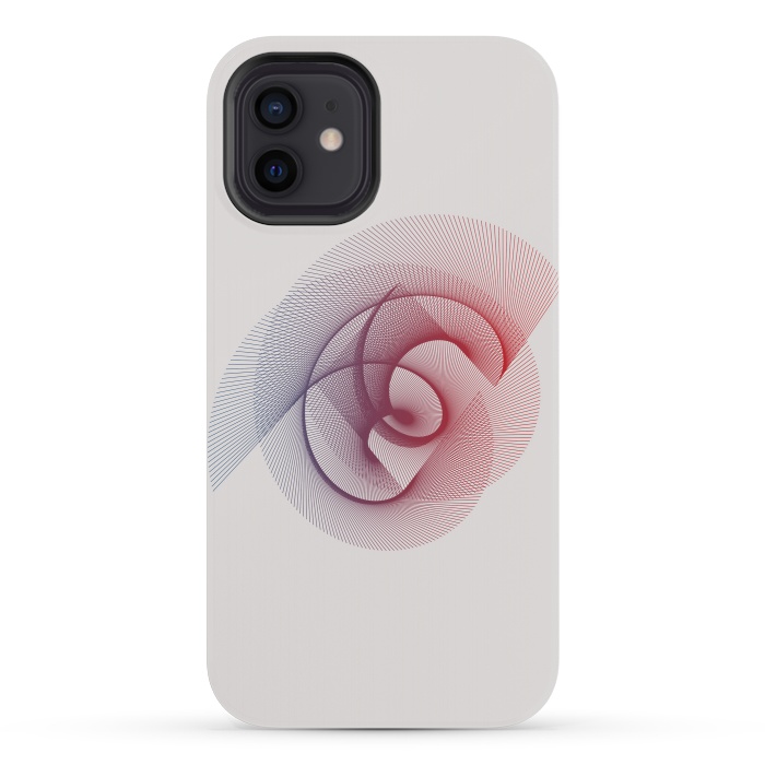 iPhone 12 mini StrongFit Imaginary Swirl by Creativeaxle