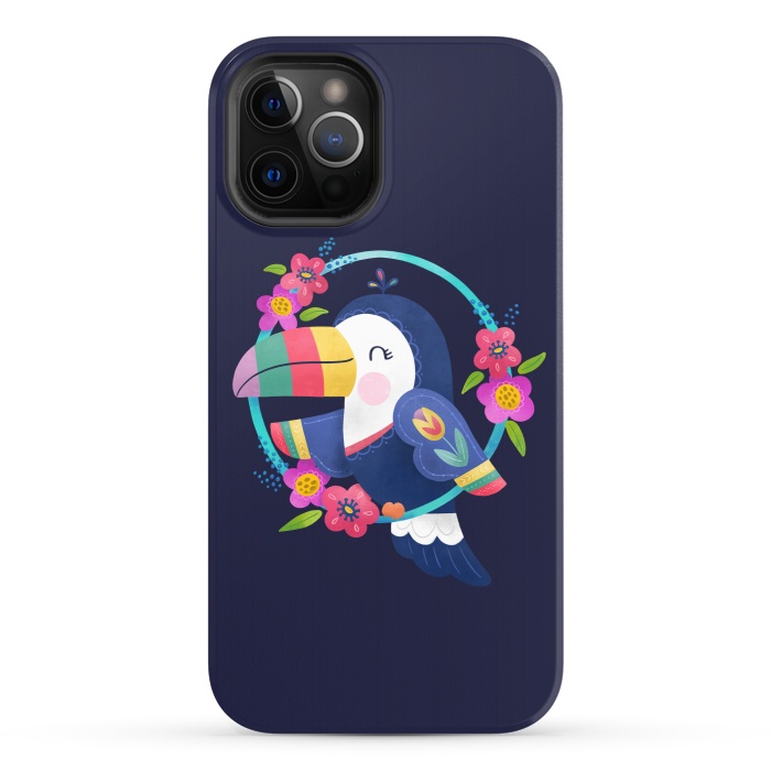 iPhone 12 Pro StrongFit Tropical Toucan by Noonday Design
