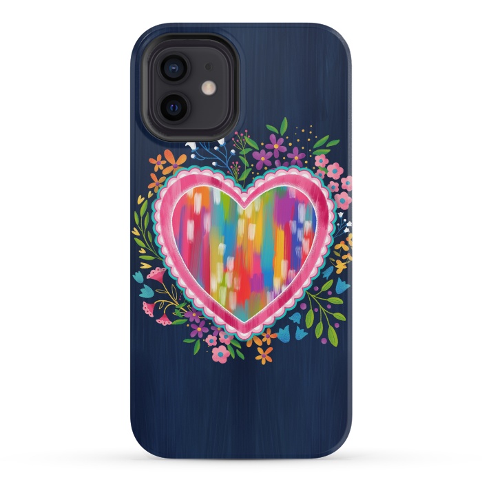 iPhone 12 mini StrongFit I Love Your Heart by Noonday Design