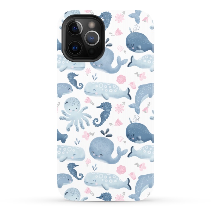 iPhone 12 Pro StrongFit Ocean Friends by Noonday Design