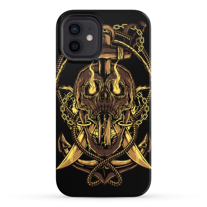 iPhone 12 StrongFit Death Pirate by Afif Quilimo