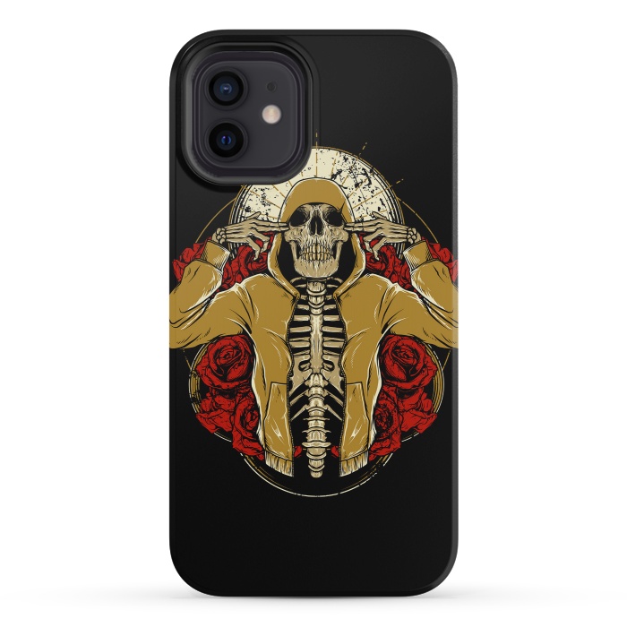 iPhone 12 mini StrongFit Hip Hop and Roses by Afif Quilimo
