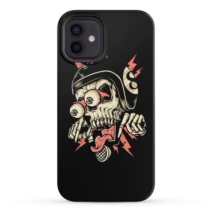iPhone 12 mini StrongFit Freaky Biker by Afif Quilimo