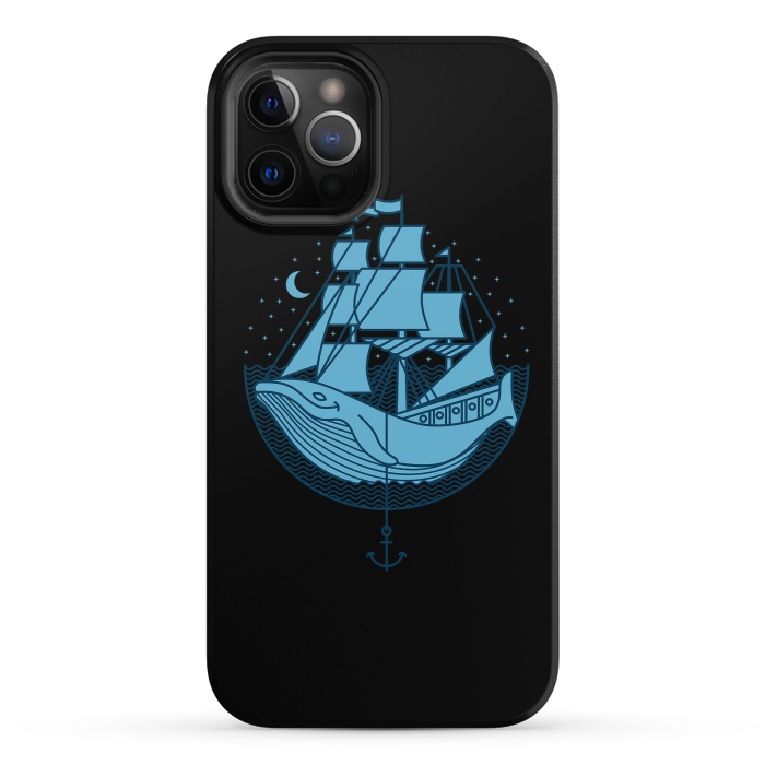 iPhone 12 Pro StrongFit Whaleship by Afif Quilimo