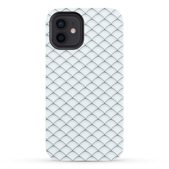 iPhone 12 StrongFit Fish Scale Pattern by Art Design Works