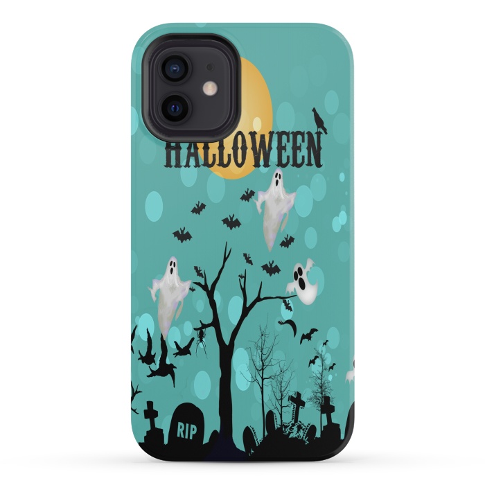 iPhone 12 mini StrongFit Halloween by IK Art