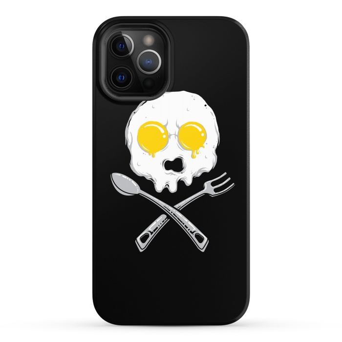 iPhone 12 Pro StrongFit Eggskull by Afif Quilimo