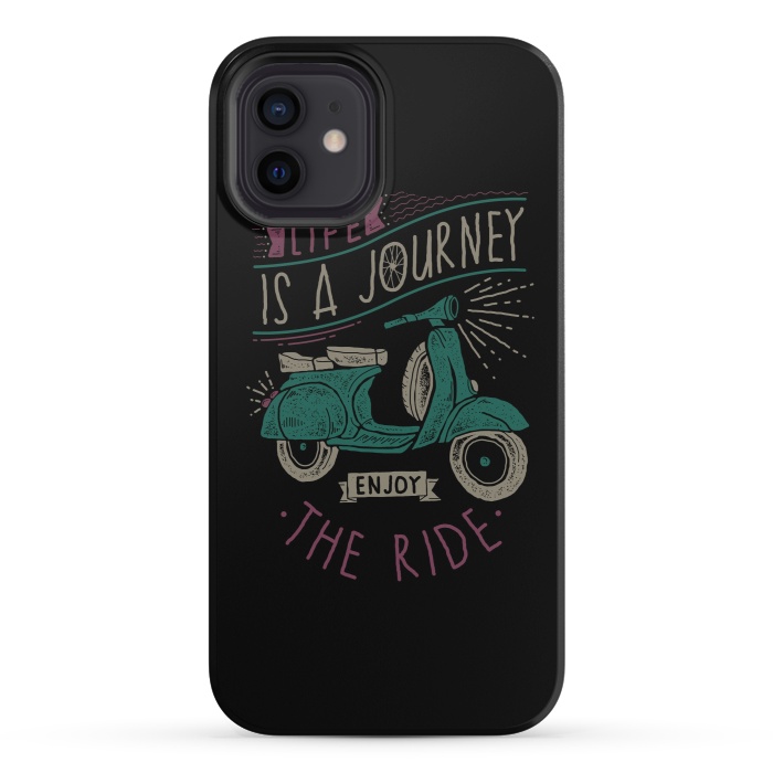 iPhone 12 mini StrongFit Life is a journey, enjoy the ride by Afif Quilimo