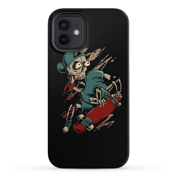 iPhone 12 StrongFit Deathboarder by Afif Quilimo