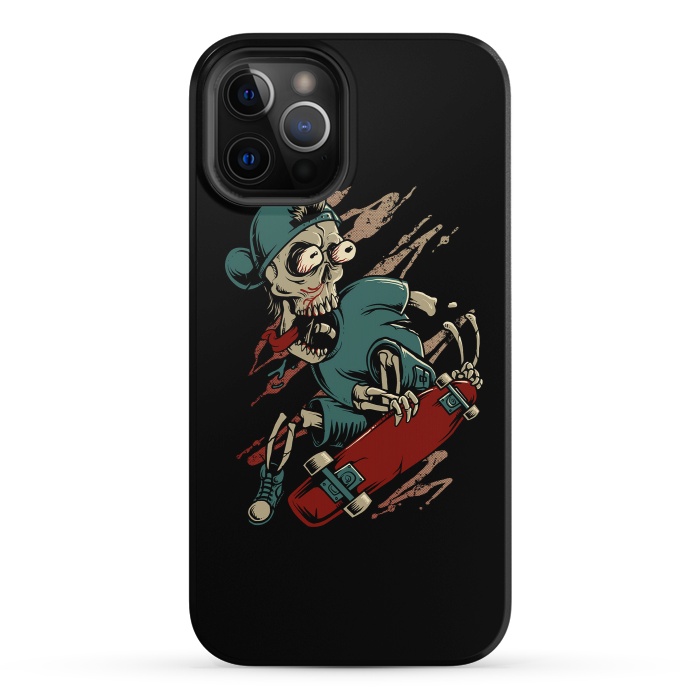 iPhone 12 Pro StrongFit Deathboarder by Afif Quilimo
