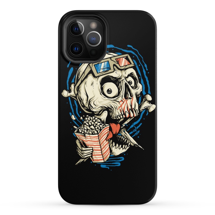 iPhone 12 Pro StrongFit Skull Movie by Afif Quilimo