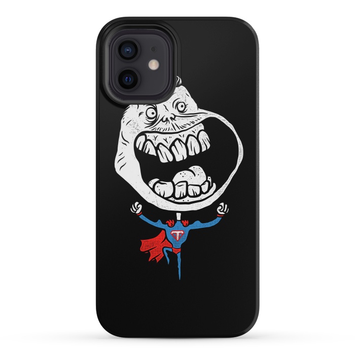 iPhone 12 mini StrongFit Supertroll by Afif Quilimo