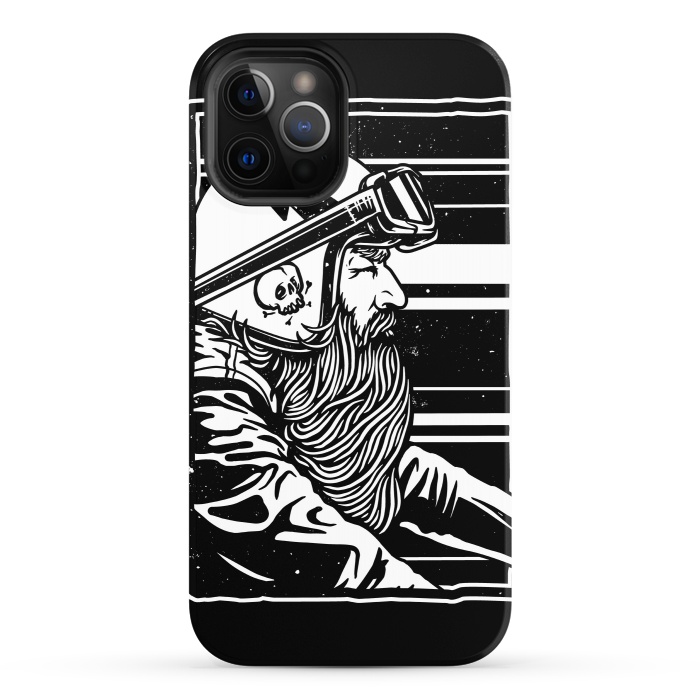 iPhone 12 Pro StrongFit Beard and Ride by Afif Quilimo
