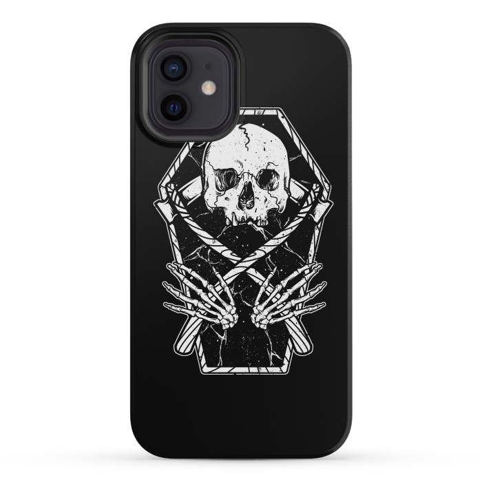 iPhone 12 mini StrongFit Coffin Reaper by Afif Quilimo