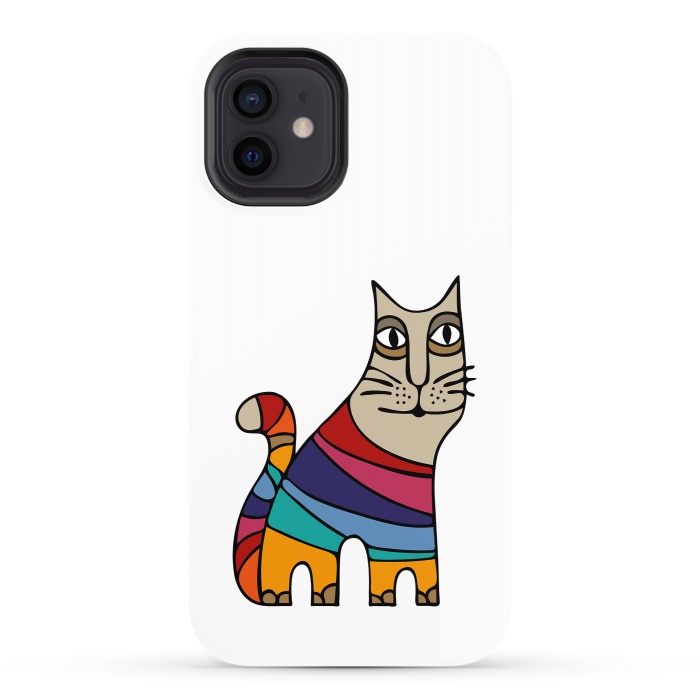 iPhone 12 StrongFit Magic Cat I by Majoih