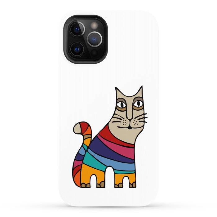 iPhone 12 Pro StrongFit Magic Cat I by Majoih
