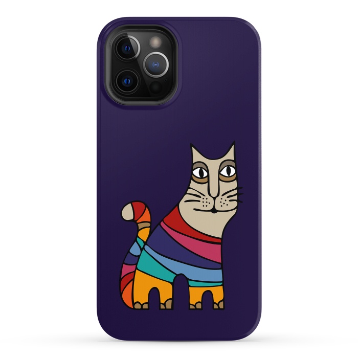 iPhone 12 Pro StrongFit Magic Cat III by Majoih