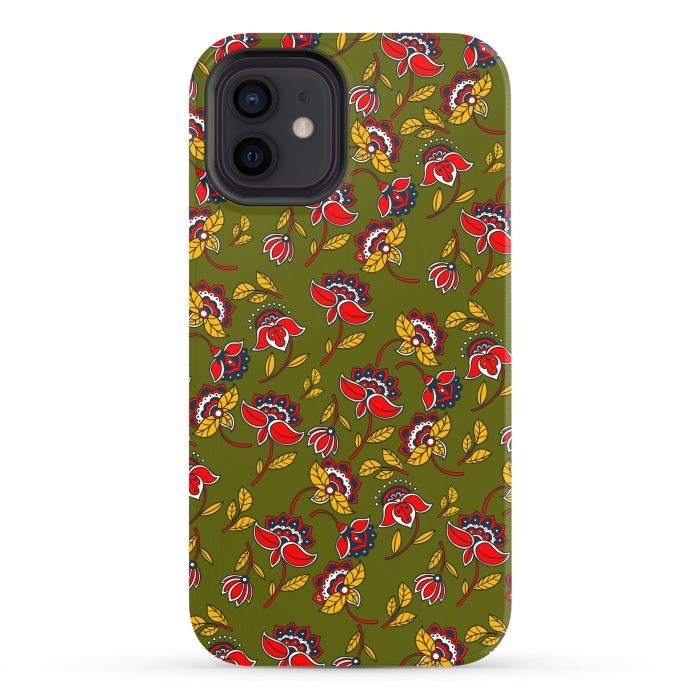 iPhone 12 StrongFit Summer In Olive by ArtsCase