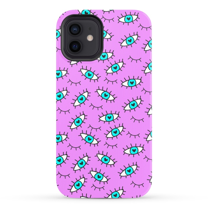 iPhone 12 StrongFit Wink In Pink by ArtsCase