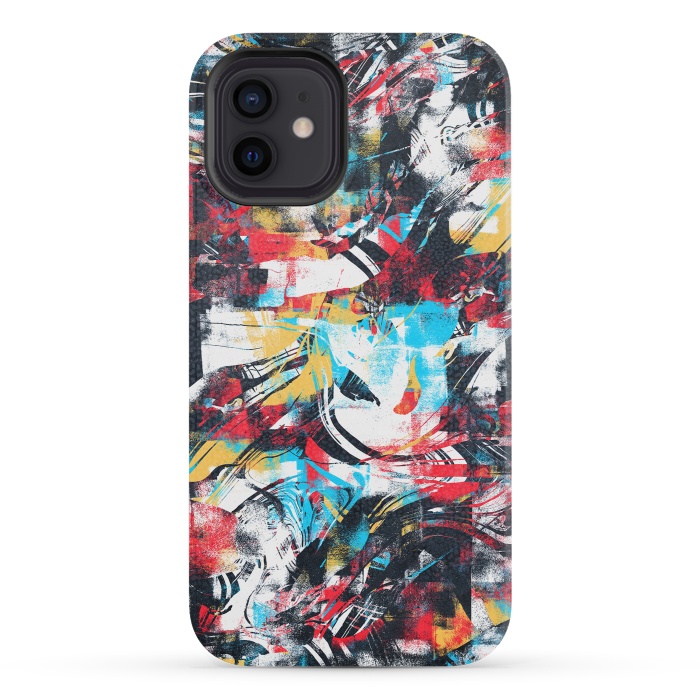 iPhone 12 mini StrongFit Abstract Flow II by Art Design Works