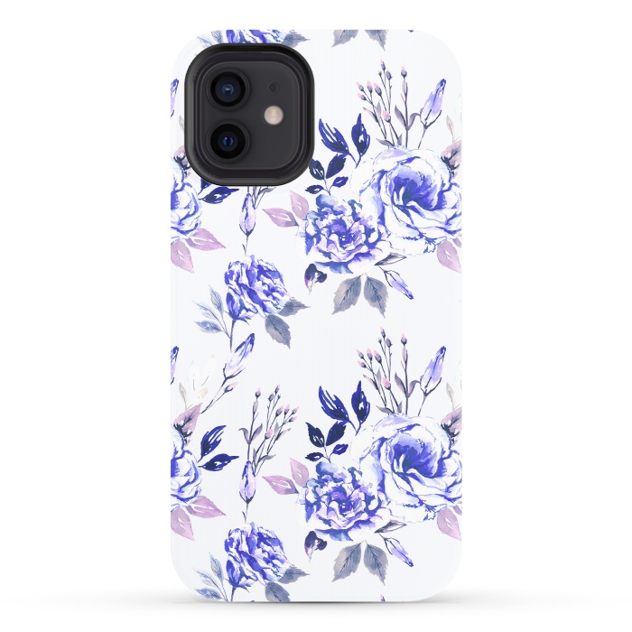 iPhone 12 StrongFit Blue Calm by Anis Illustration