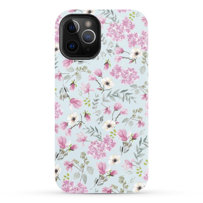 iPhone 12 Pro StrongFit Romantic Pattern by Anis Illustration