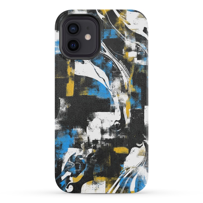 iPhone 12 mini StrongFit Abstract Flow I by Art Design Works