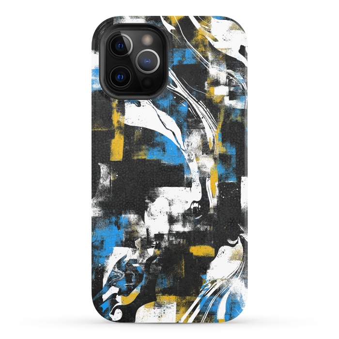iPhone 12 Pro StrongFit Abstract Flow I by Art Design Works