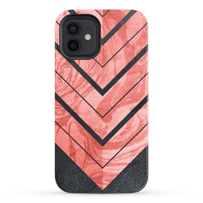 iPhone 12 StrongFit Geometric XXXXI by Art Design Works