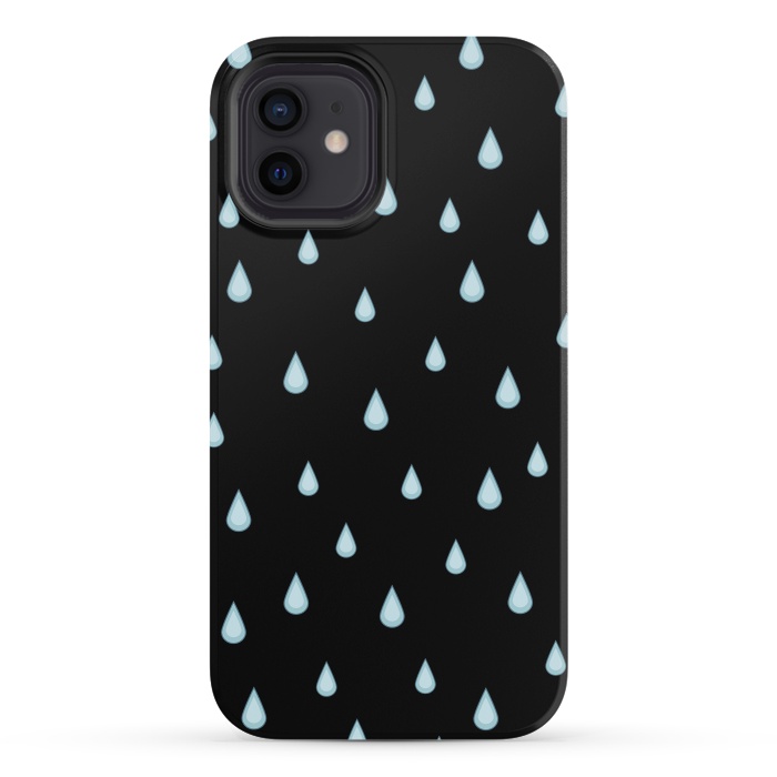 iPhone 12 mini StrongFit Rain by Laura Nagel