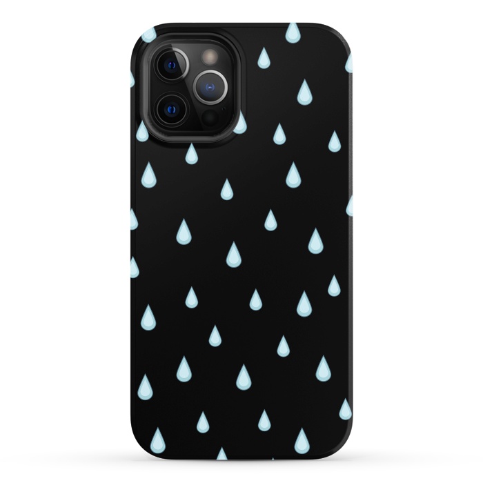 iPhone 12 Pro StrongFit Rain by Laura Nagel