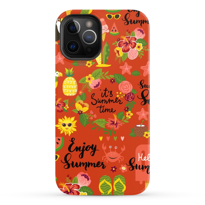 iPhone 12 Pro StrongFit It´s Summer Time  by ArtsCase