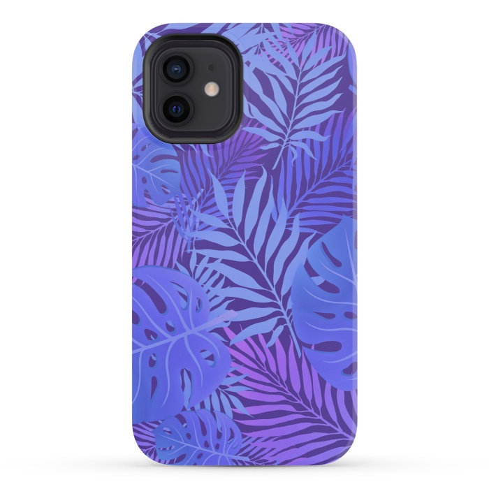 iPhone 12 mini StrongFit Palm Trees in Summer by ArtsCase