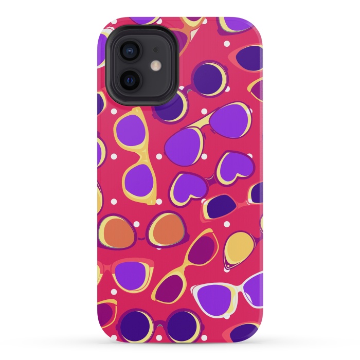 iPhone 12 mini StrongFit Summers In Warm Colors by ArtsCase