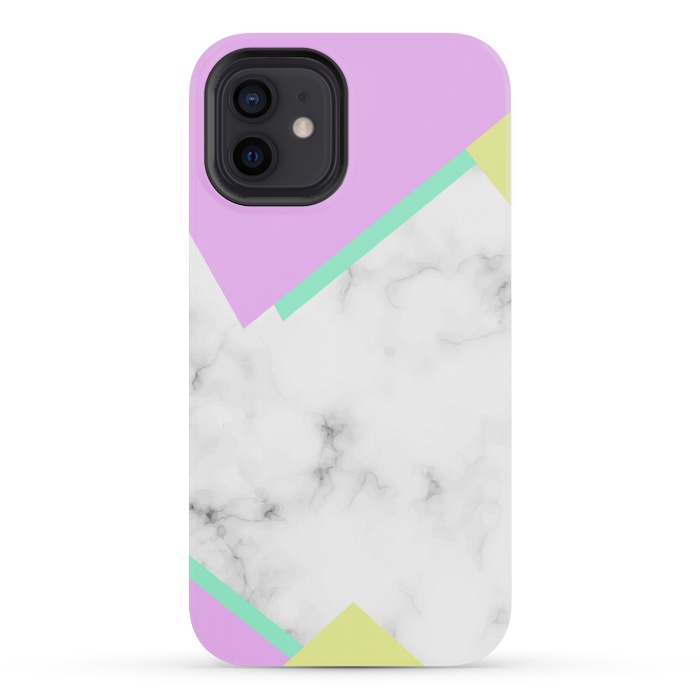 iPhone 12 mini StrongFit Pop-Art Marble by ArtsCase