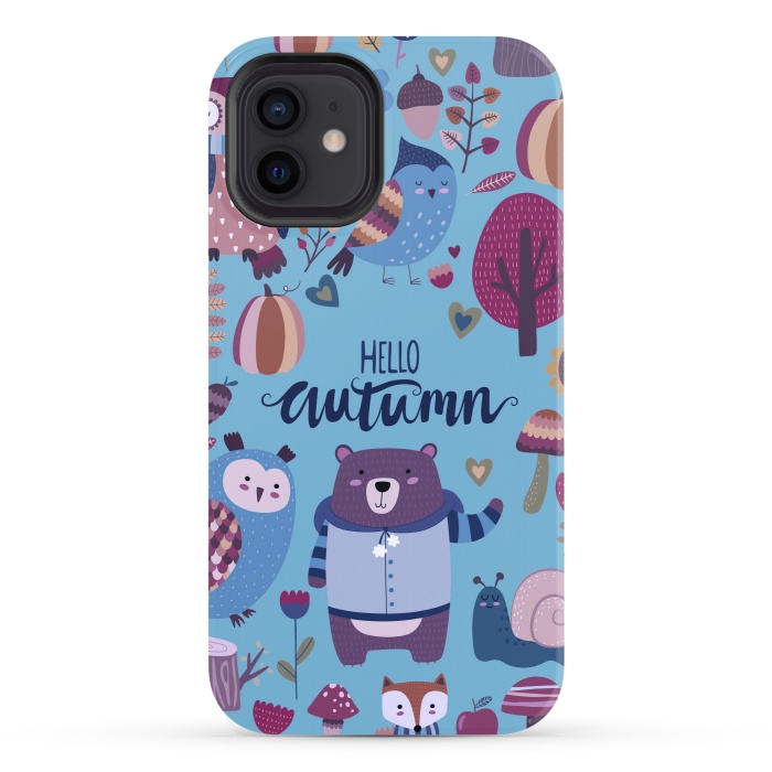 iPhone 12 StrongFit Autumn In Cold Colors by ArtsCase