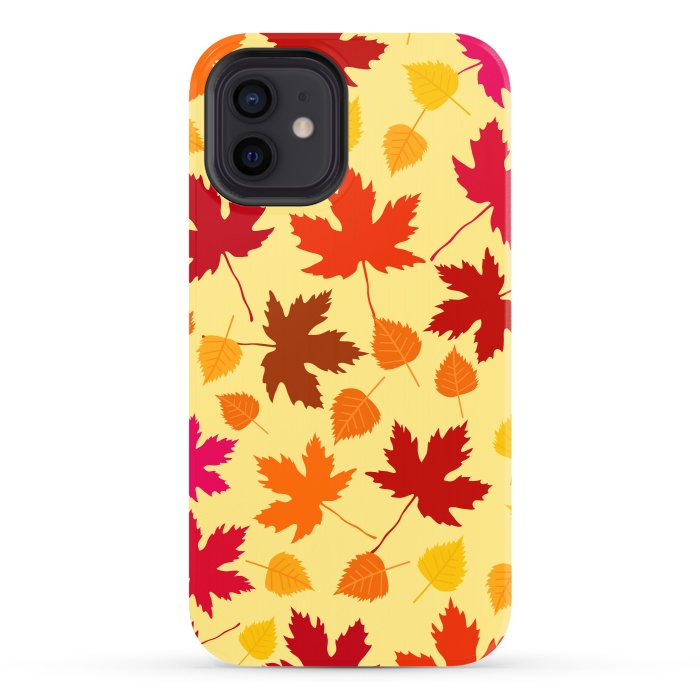 iPhone 12 StrongFit Autumn Comes Covering The Leaves by ArtsCase