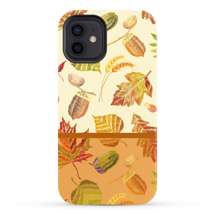iPhone 12 StrongFit Nuts For Autumn by ArtsCase