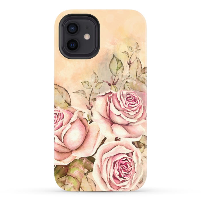 iPhone 12 StrongFit Sweet Rosa by Creativeaxle