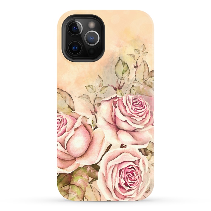 iPhone 12 Pro StrongFit Sweet Rosa by Creativeaxle