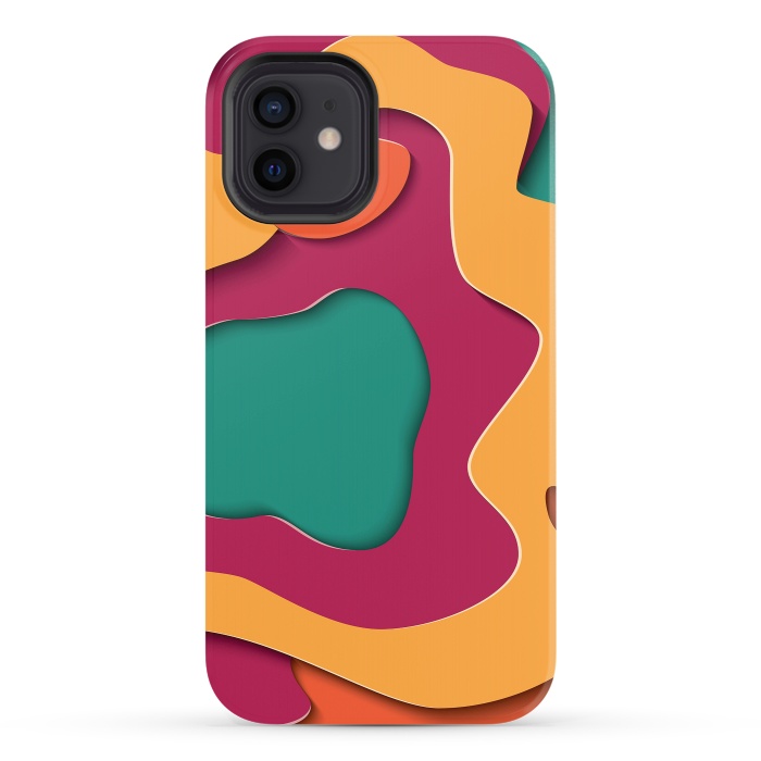 iPhone 12 StrongFit Paper Cutout 023 by Jelena Obradovic