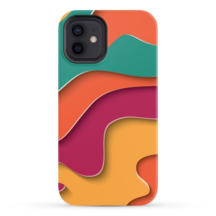 iPhone 12 StrongFit Paper Cutout 024 by Jelena Obradovic