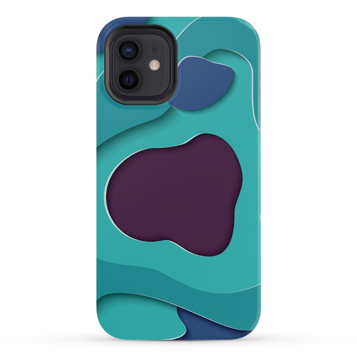 iPhone 12 StrongFit Paper Cutout 027 by Jelena Obradovic