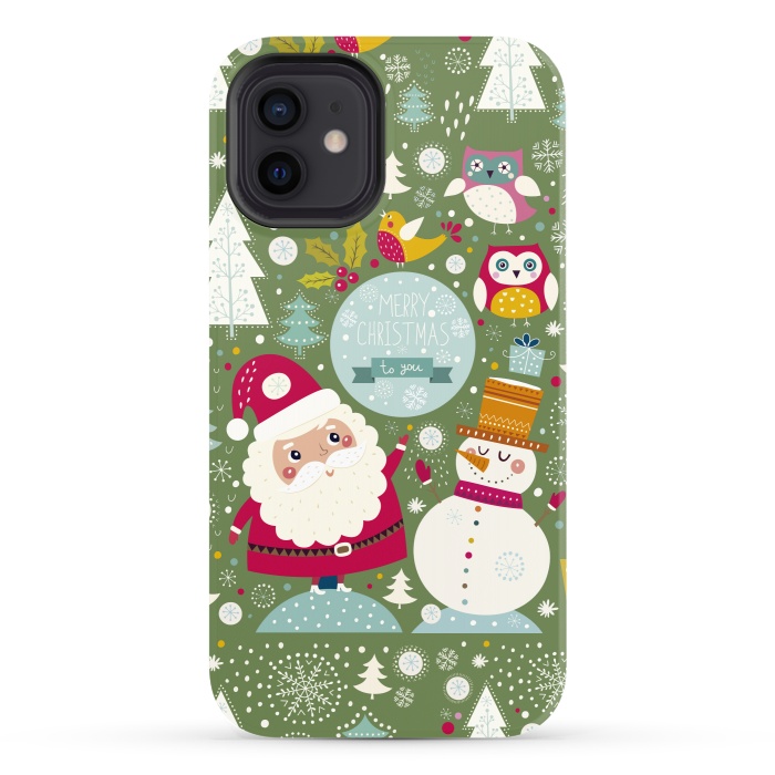 iPhone 12 StrongFit Wonderful Christmas by ArtsCase