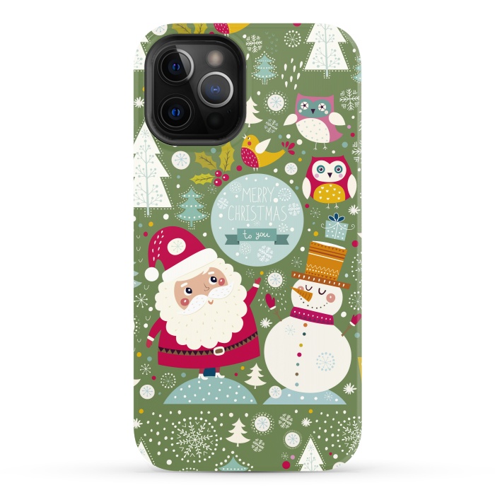 iPhone 12 Pro StrongFit Wonderful Christmas by ArtsCase
