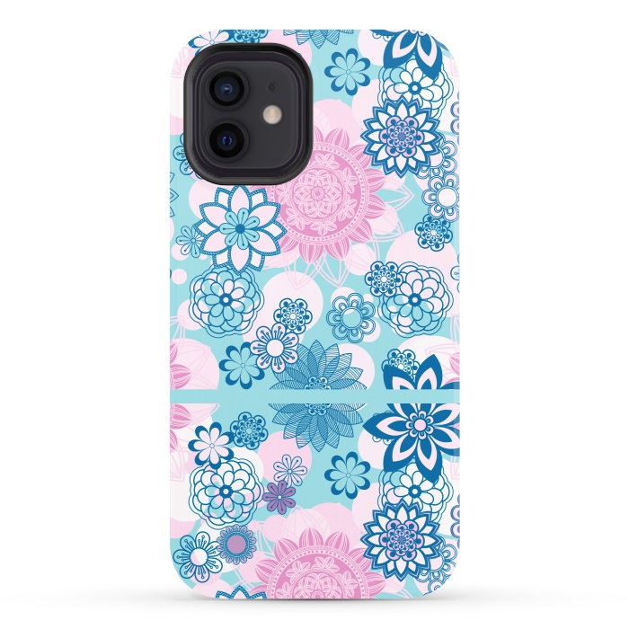 iPhone 12 StrongFit Mandalas In Beautiful Pastel Colors by ArtsCase