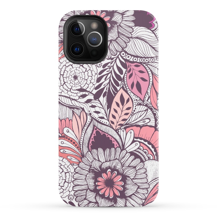 iPhone 12 Pro StrongFit WildFlorals  by Rose Halsey