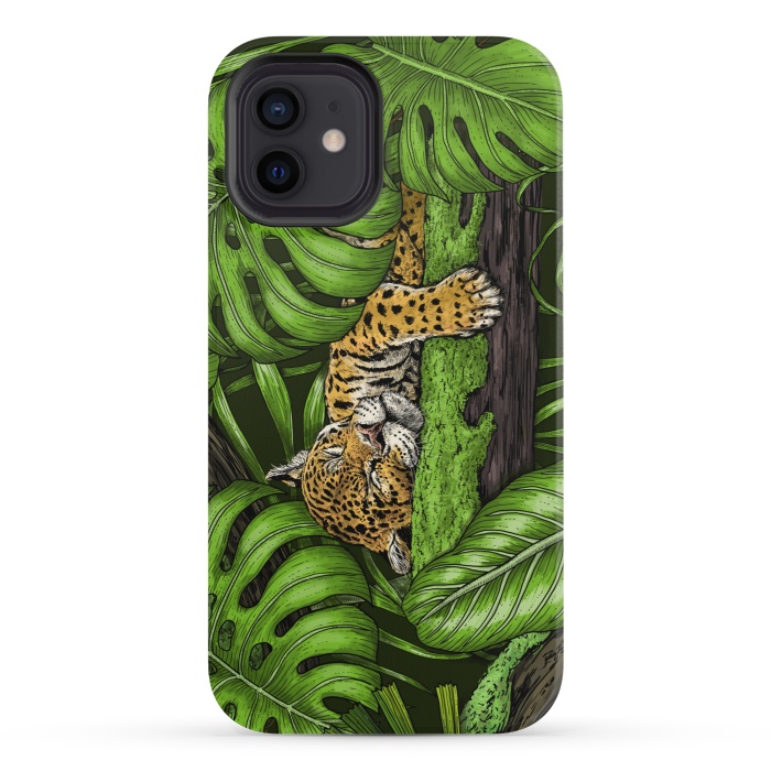 iPhone 12 mini StrongFit Jaguar 2 by Katerina Kirilova