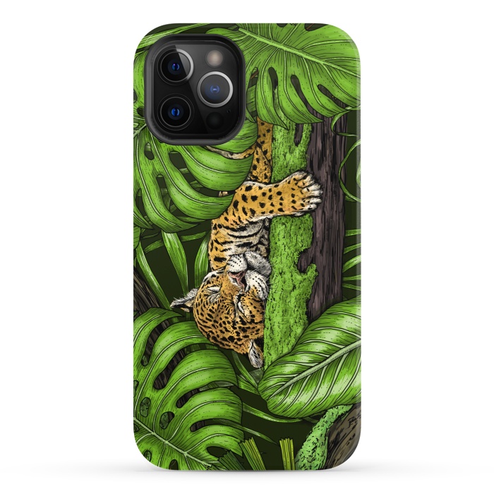 iPhone 12 Pro StrongFit Jaguar 2 by Katerina Kirilova